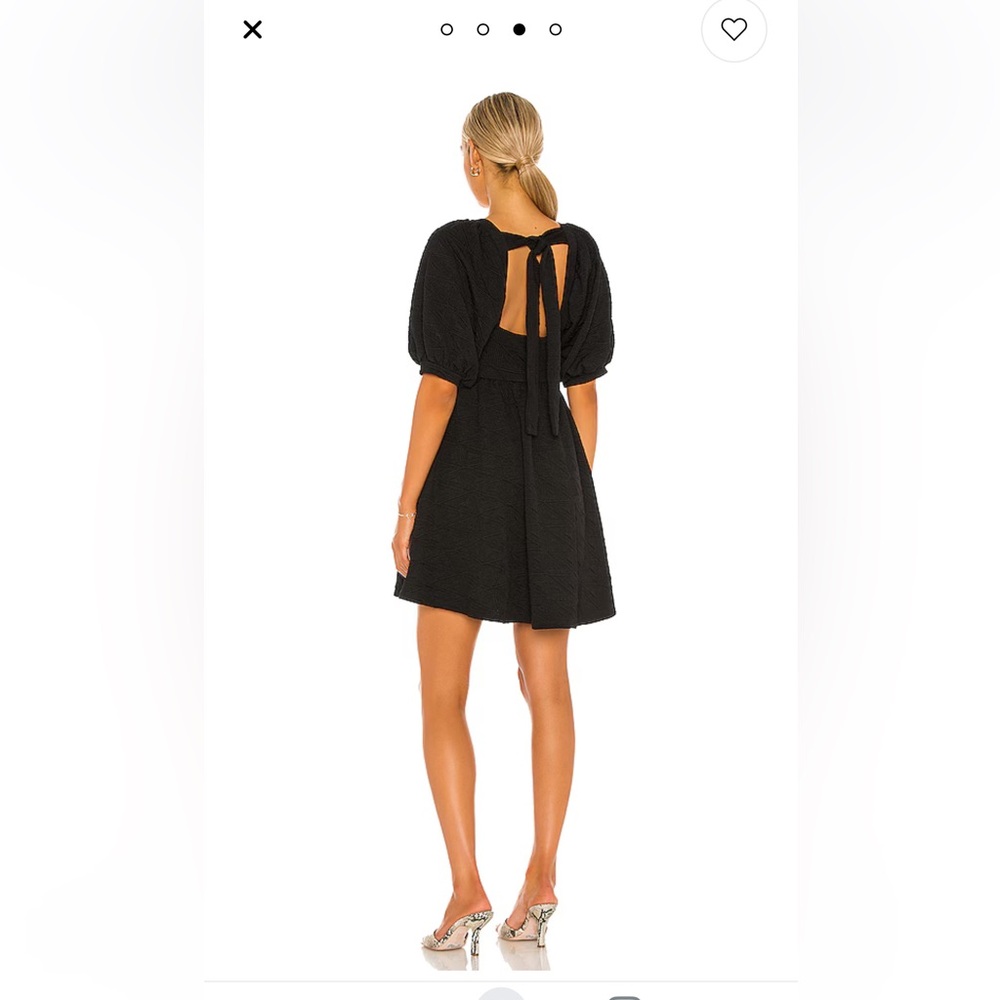 Free people- Violet Mini Dress - black- size XS